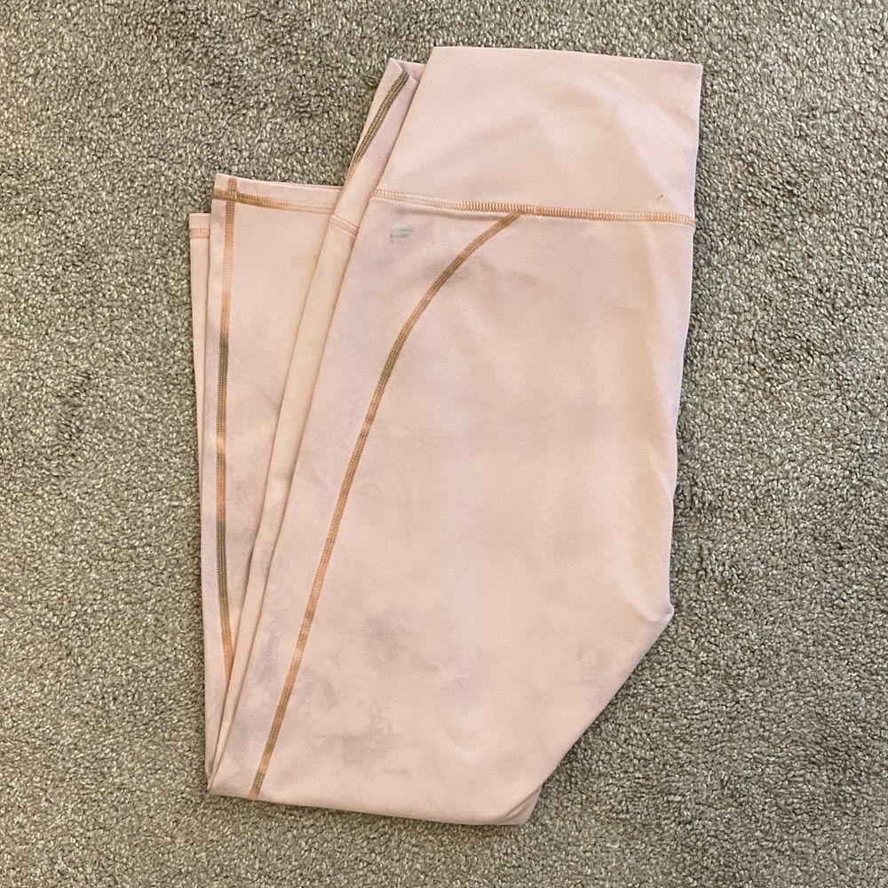 Women’s - Fabletics XL - Define High-Waisted 7/8 Leggings - Desert Tie Dye